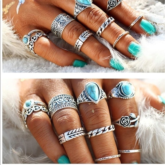 Mystery Bag Of 5 Stackable Knuckle Rings (+free Gift 💝) - Picture 2 of 4